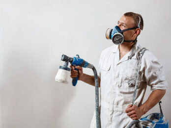 Pintura Airless e Rolo